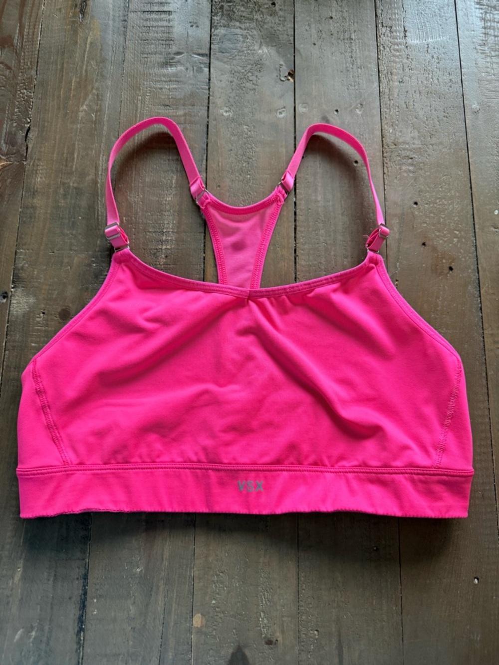 VSX Hot Pink Racerback Sports Bra
